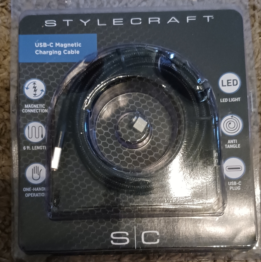 Stylecraft usb-c charging cord